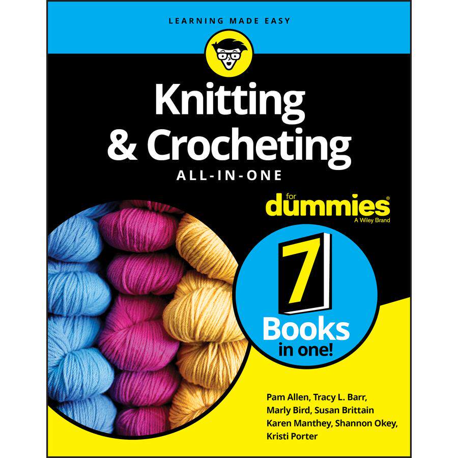 【预售 按需印刷】英文原版针织与钩编全合一指南Knitting & Crocheting All In One FD P原装进口正版书籍
