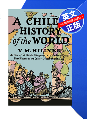 【预售 按需印刷】《世界儿童史》英文正版 A Child's History of the World  进口书