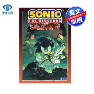 预售英文原版 刺猬索尼克 废品岛Sonic the Hedgehog: Scrapnik Island