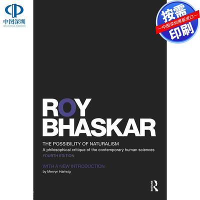 预售【按需印刷】英文原版 自然主义的可能性 The Possibility of Naturalism 原装进口正版书籍