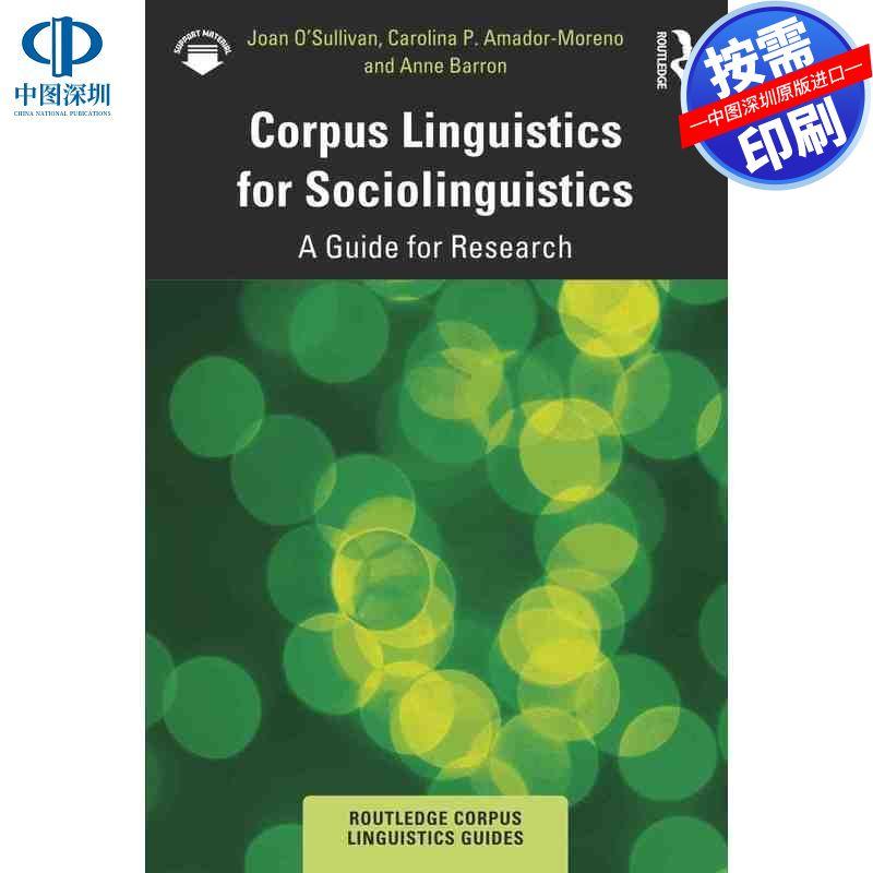 预售【按需印刷】英文原版 社会语言学的语料库语言学 Corpus Linguistics for Sociolinguistics 原装进口正版书籍