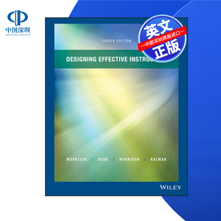 Effect 预售 亚洲版 Instruction 进口英文正版 Wiley出版 Ediition 按需印刷 书籍 设计效果指导第八版 Eighth Design
