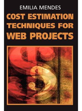 【预售 按需印刷】英文原版网站项目成本估算技术Cost Estimation Techniques for Web Projects原装进口正版书籍