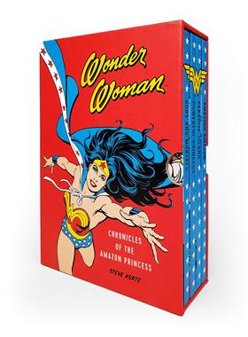 现货 英文原版 DC漫画系列 神奇女侠冒险插画故事4册 盒装套装 Wonder Woman: Chronicles of the Amazon Princess进口书正版