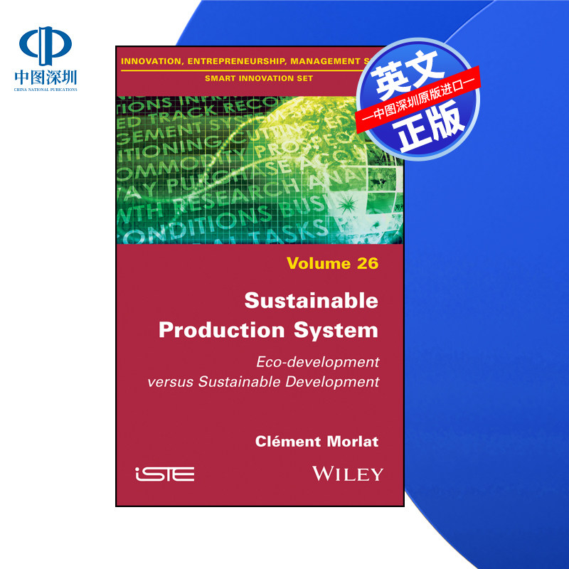 【预售 按需印刷】Wiley出版 可持续生产系统:生态发展与可持续发展 Sustainable Production System 进口英文正版书籍