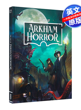 预售英文原版 诡镇奇谈 阿卡姆恐怖艺术 The Art of Arkham Horror 精装 阿斯莫德 进口正版 艺术书