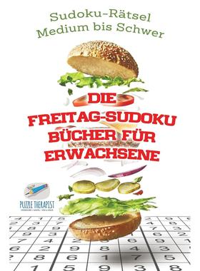【预售 按需印刷】德文原版Die Freitag-Sudoku Bücher für Erwachsene | Sudoku-R?tsel Medium bis Schwer德语ger进口原版正版