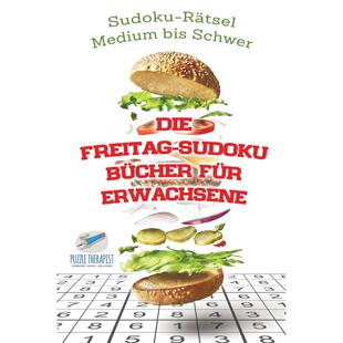 【预售 按需印刷】德文原版Die Freitag-Sudoku Bücher für Erwachsene | Sudoku-R?tsel Medium bis Schwer德语ger进口原版正版