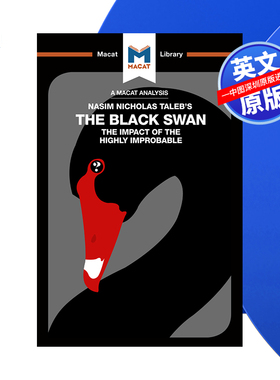 【预售 按需印刷】纳西姆·尼古拉斯·塔勒布黑天鹅分析 英文正版 An Analysis of Nassim Nicholas Taleb's The Black Swan进口书