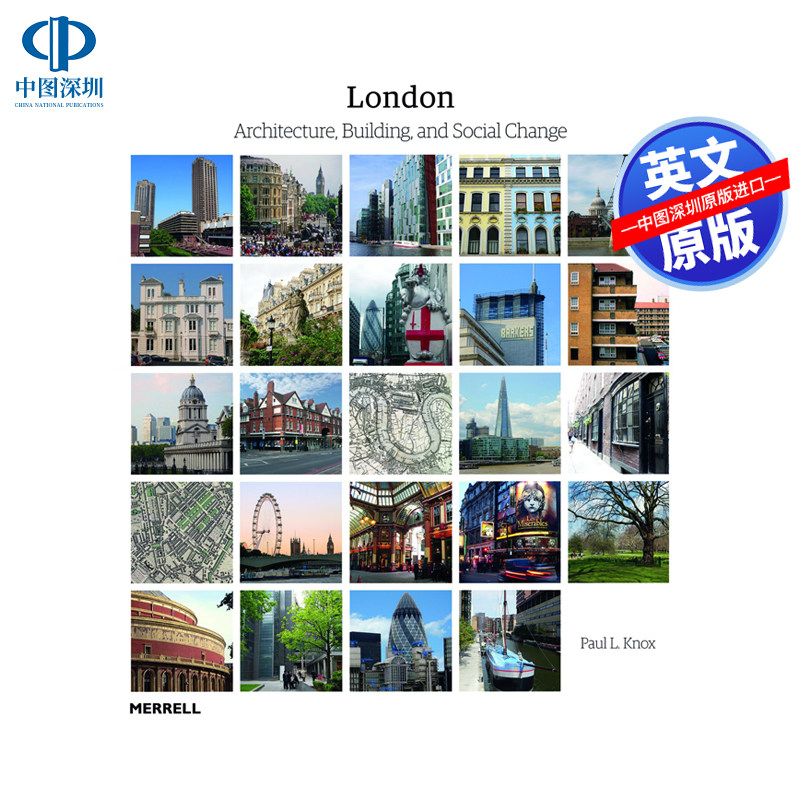 英文原版 伦敦:建筑、楼房与社会变迁 London: Architecture, Building and Social Change 进口英文正版书籍
