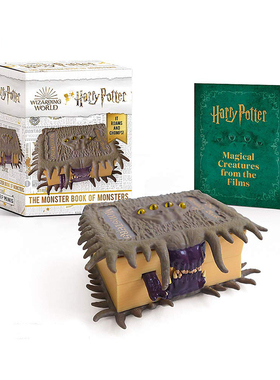 英文原版 哈利·波特：怪物书 Harry Potter: The Monster Book of Monsters: It Roams and Chomps! 怪兽之书 周边读物
