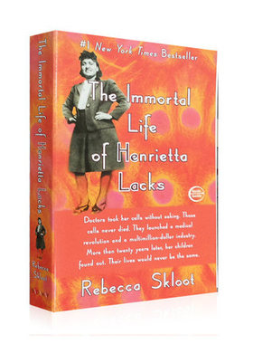 现货永生的亨丽埃塔·拉克斯英文原版The Immortal Life of Henrietta Lacks改变人类医学史的海拉细胞及其主人的故事进口书籍正版