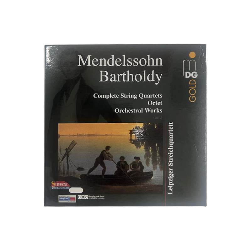 【中图音像】门德尔松弦乐作品(5CD) 30715712-封面