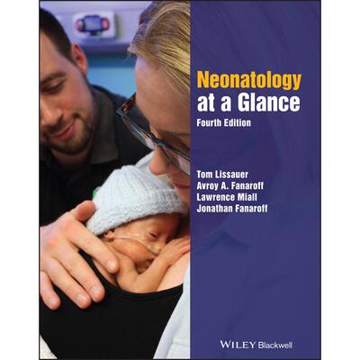 【预售 按需印刷】英文原版一瞥新生儿学4e版Neonatology at a Glance 4e P原装进口正版书籍