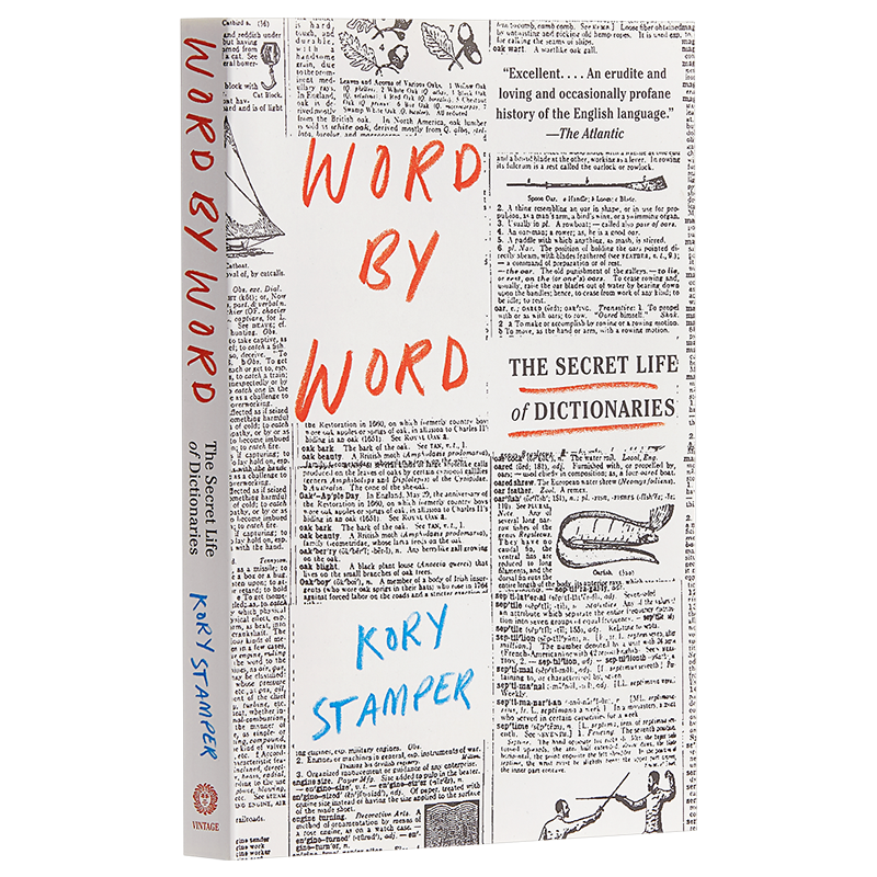 英文原版 逐字逐句 Word by Word 字典的秘密人生 词典编制过程中的酸甜苦辣 英文版传记 英语书 Vintage 正版