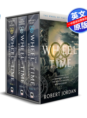 【英文原版】时光之轮盒装套装3 7-9册 The Wheel of Time Box Set 3: Books 7-9 进口英文正版书籍