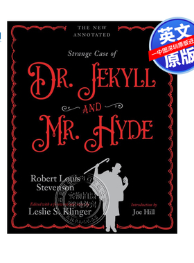 英文原版 化身博士离奇案件 The New Annotated Strange Case of Dr. Jekyll and Mr. Hyde 精装诺顿插图注释版 小说