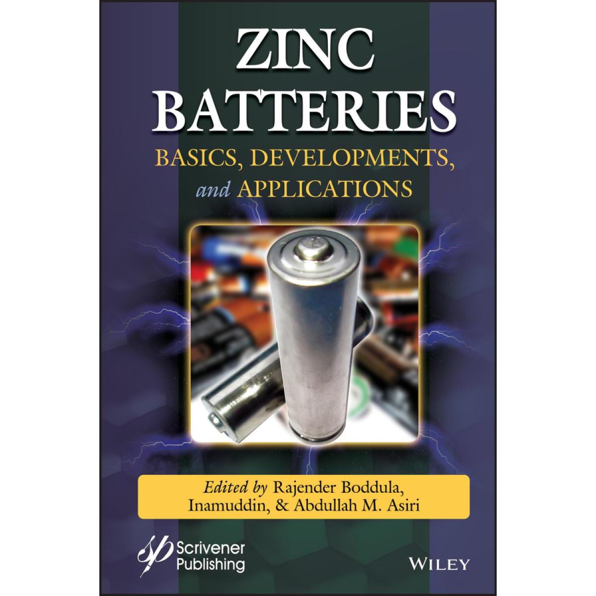 【预售 按需印刷】英文原版锌电池CZinc Batteries C原装进口正版书籍