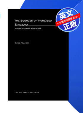 【预售 按需印刷】提高效率的来源:杜邦人造丝工厂的研究 The Sources of Increased Efficiency 进口英文正版书籍