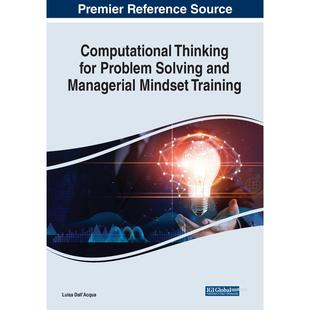 and Min 英文原版 for Problem Thinking 按需印刷 计算思维用于解决问题和管理心态训练Computational Managerial Solving 预售