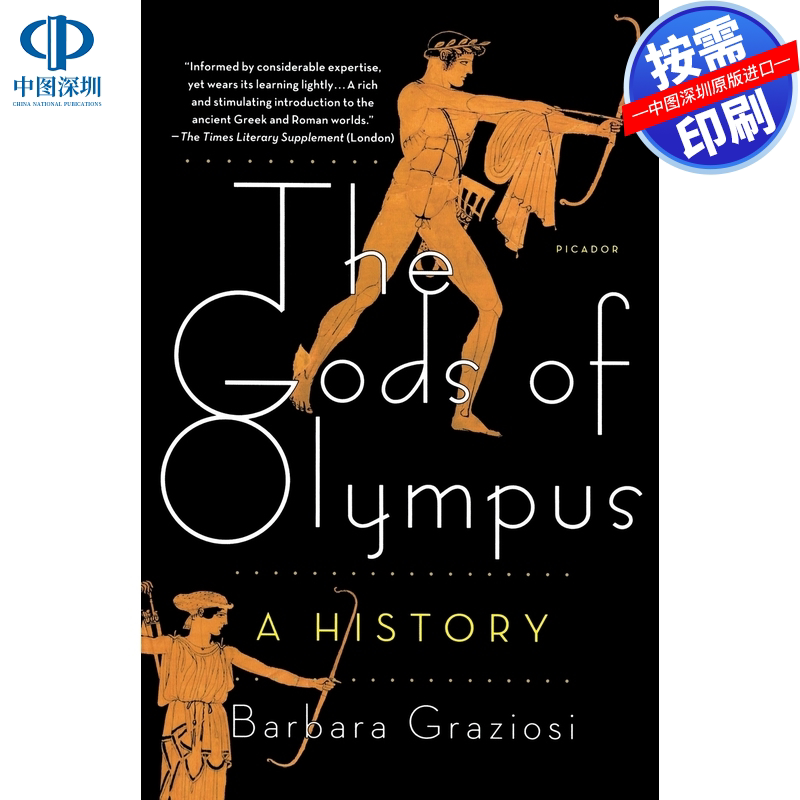 预售 按需印刷 英文原版 奥林匹斯众神 GODS OF OLYMPUS 进口书籍正版