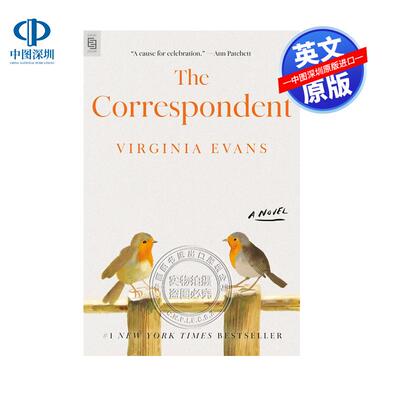 英文原版 信使 通讯员 The Correspondent  Virginia Evans 书信人生 女性成长 书信体文学小说 2026年英国女性小说奖短名单