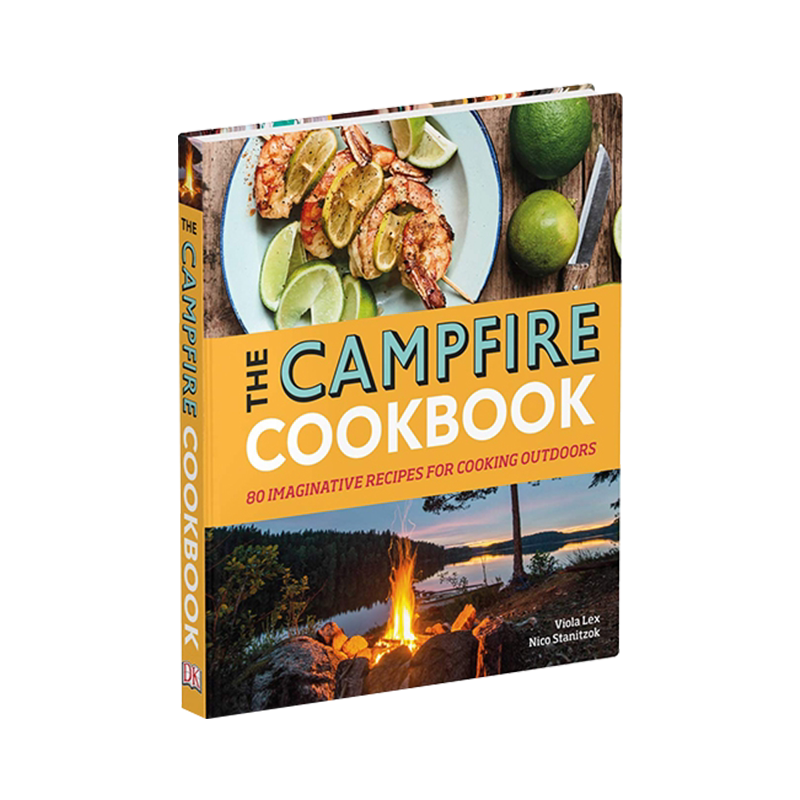 英文原版 篝火食谱 户外烹饪指南书 The Campfire Cookbook 超80种富有想象力的野外食谱 DK 野营露营食谱科普百科参考书