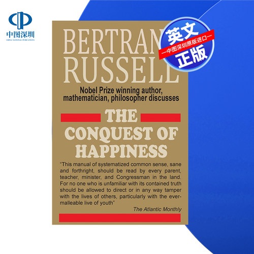 【预售 按需印刷】征服幸福 英文正版 The Conquest of Happiness 进口书