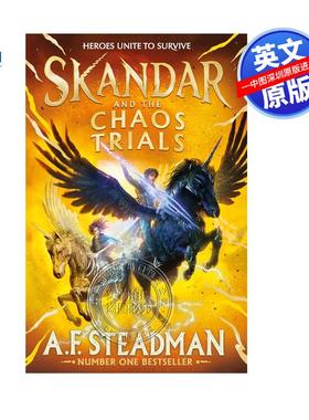 英文原版 斯坎达系列3 斯卡达尔与混沌审判 第三部 青少年读物奇幻小说 Skandar and the Chaos Trials 中小学生课外英语读物