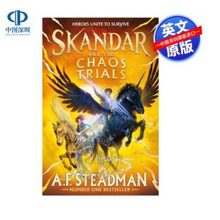 and 中小学生课外英语读物 斯卡达尔与混沌审判 Trials Chaos the Skandar 青少年读物奇幻小说 第三部 斯坎达系列3 英文原版