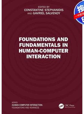 预售【按需印刷】英文原版 人机交互的基础与原理 Foundations and Fundamentals in Human-Computer Interaction 原装进口正版书