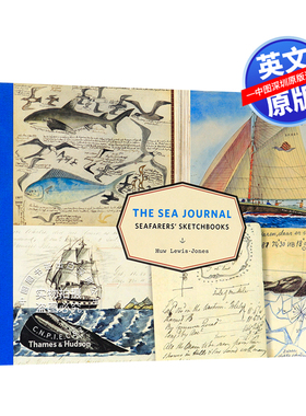 英文原版 海洋日志：海员写生簿 The Sea Journal：Seafarers Sketchbooks 美术绘画与航海史 绘画写生 艺术画册书