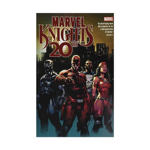 漫威漫画英文原版 漫威骑士20周年纪念版 Marvel Knights 20th 漫威书漫画 漫威原版漫画 平装 周边 进口