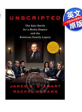 现货 英文原版 即兴表演 派拉蒙影业 媒体帝国与红石家族遗产的史诗般的战斗 Unscripted 进口英文正版书籍