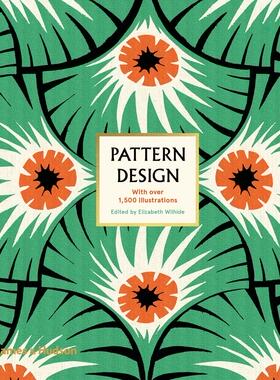 英文原版 完整的图案目录 COMPLETE PATTERN DIRECTORY 服装设计 图案素材 1500多例各类图案收录