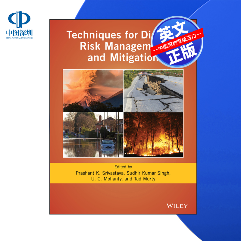 【预售 按需印刷】Wiley出版 灾害风险管理和减轻技术 Techniques for Disaster Risk Management and Mitigation进口英文正版书籍