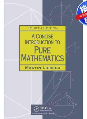 预售【按需印刷】英文原版 纯数学简明导论 A Concise Introduction to Pure Mathematics 原装进口正版书籍