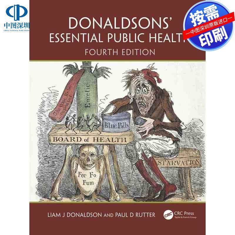 预售【按需印刷】英文原版 唐纳森的公共卫生基础 Donaldsons Essential Public Health 原装进口正版书籍