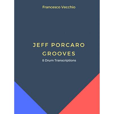 【预售 按需印刷】英文原版 Jeff Porcaro鼓谱 - 8个鼓谱 Jeff Porcaro Grooves - 8 Drum Transcriptions 进口原版正版书籍