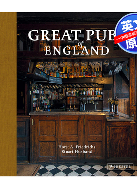 英文原版 英格兰酒馆圣地：从家乡到北部的 50 家旅馆 Great Pubs of England 进口正版书籍