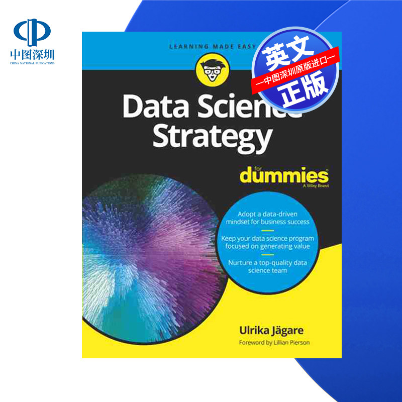 【预售 按需印刷】Wiley出版 数据科学策略入门  Data Science Strategy For Dummies 进口英文正版书籍