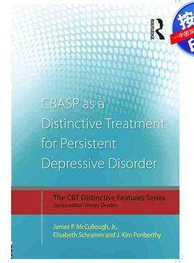 预售【按需印刷】英文原版 CBASP作为持久性抑郁障碍的特异性治疗 CBASP as a Distinctive Treatment for Persistent Depressive
