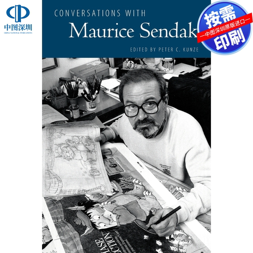 预售【按需印刷】英文原版 与莫里斯·桑达克的对话 Conversations with Maurice Sendak 原装进口正版书籍
