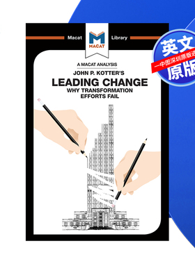 【预售 按需印刷】约翰·科特的领导变革分析 英文正版 An Analysis of John P. Kotter's Leading Change 进口书