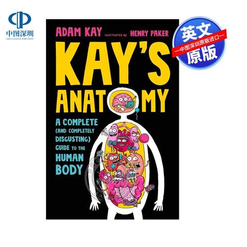 现货英文原版 凯的解剖学 Kay's Anatomy
