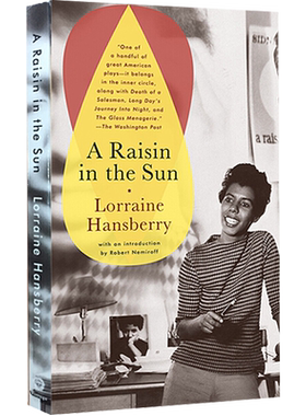 英文原版 A Raisin in the Sun 日光下的葡萄干 阳光下的葡萄干 汉斯贝里电影 原装进口 正版 书