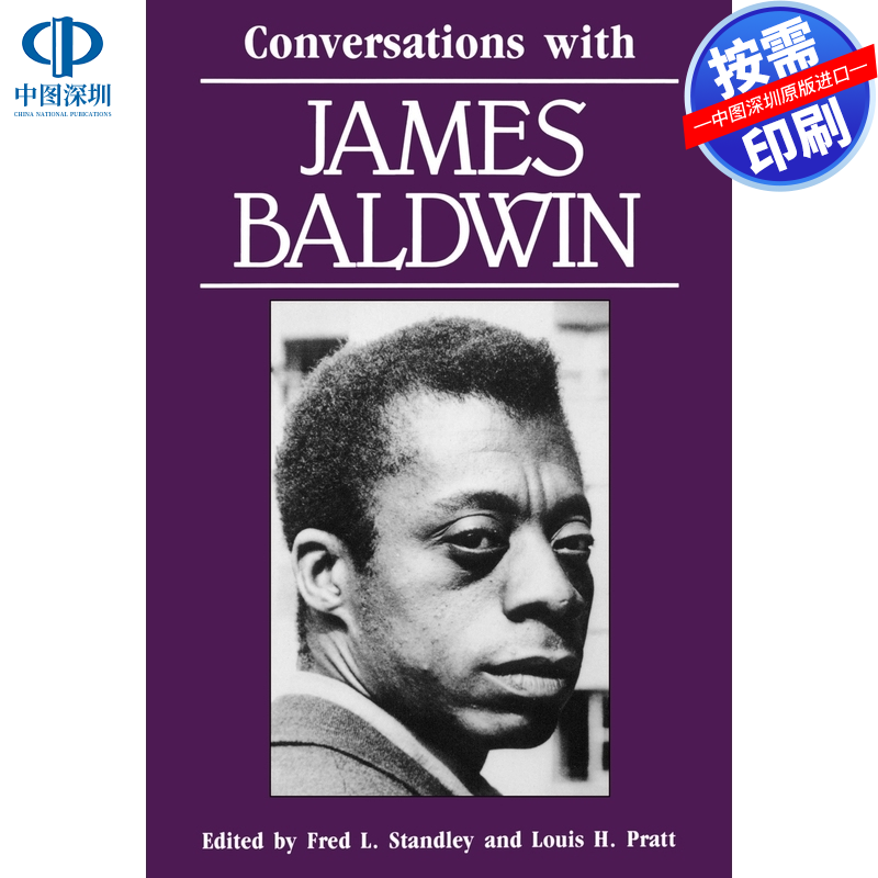 预售【按需印刷】英文原版 与詹姆斯·鲍德温的对话 Conversations with James Baldwin 原装进口正版书籍