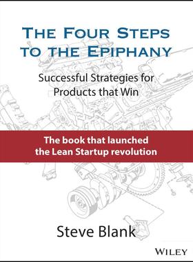 【预售 按需印刷】英文原版顿悟的四步The Four Steps to the Epiphany原装进口正版书籍