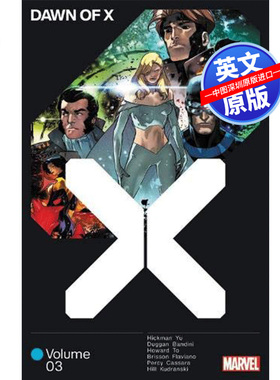 现货 漫威漫画 X战警的黎明3 英文原版 Dawn of X Vol 3 Jonathan Hickman 美漫 Marvel Comics 进口 书籍 正版