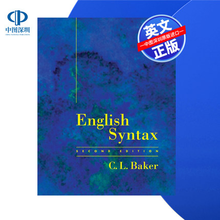 【预售 按需印刷】英语语法 第二版 句法理论课程入门指南 English Syntax, second edition 学生英文教材工具书 正版